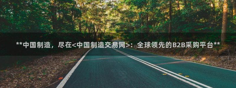 彩神网能赚钱是怎么回事：**中国制造，尽在<中国制造交易网>：全球领先的B2B采购平台**