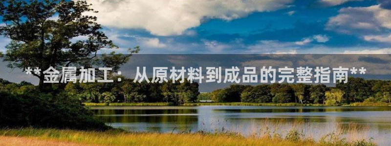 彩神大发云：**金属加工：从原材料到成品的完整指南**