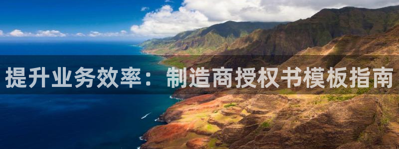 彩神通关注码金码对应码：提升业务效率：制造商授权书模板指南