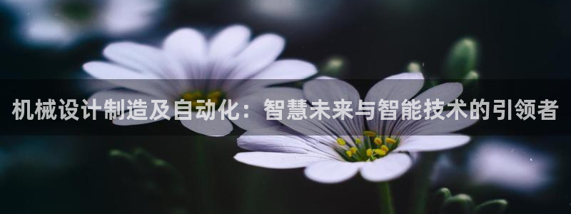 彩神购彩-购彩大厅入口娱乐首选：机械设计制造及自动化：智慧未来与智能技术的引领者