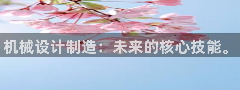 彩神vip购彩大厅：机械设计制造：未来的核心技能。