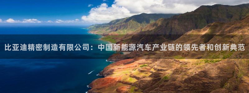 彩神8是正规平台吗安全吗：比亚迪精密制造有限公司：中国新能源汽车产业链的领先者和创新典范